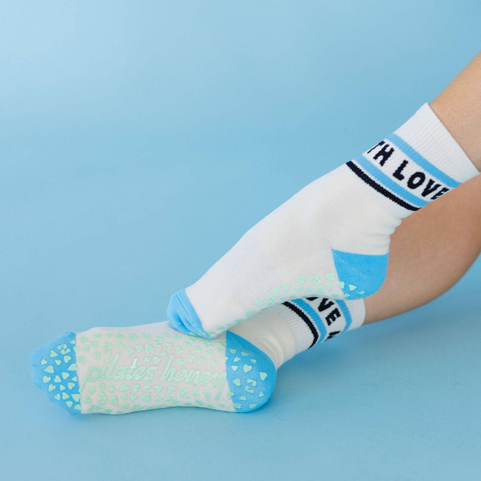 Move With Love Crew Grip Sock