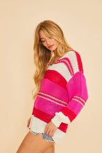 Holiday Stripes Sweater