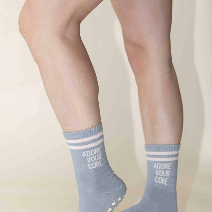 Adore Your Core Grip Socks