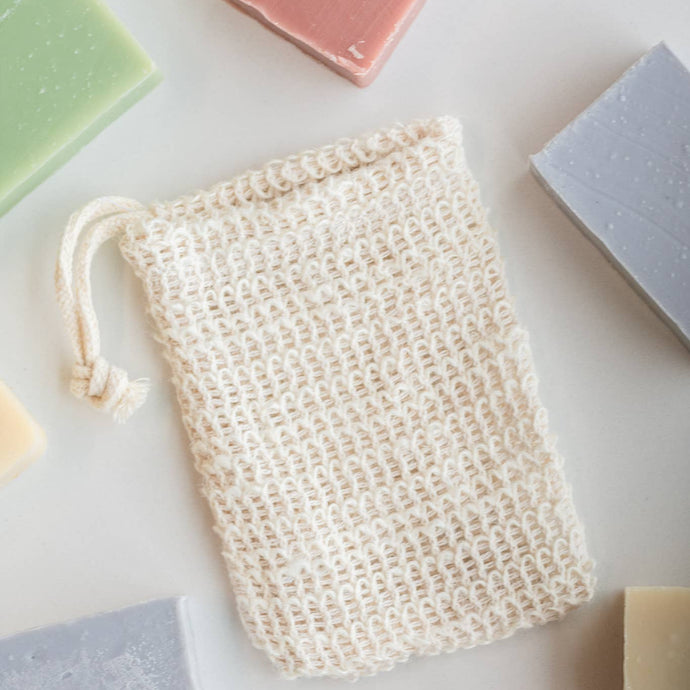 CASA AGAVE® Woven Soap Bag