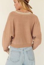 Durham Distressed Wraparound Sweater