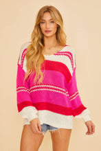 Holiday Stripes Sweater